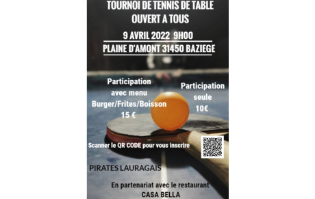 Tournoi des Pirates 2022 
