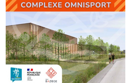 Inauguration de la salle Omnisports à Baziège